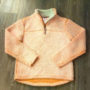 Orange Sherpa, Like New, So Soft, Size 9/10